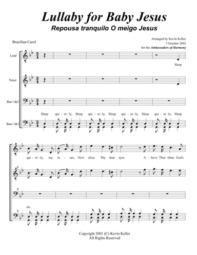 Lullaby for Baby Jesus (arr. Kevin Keller)