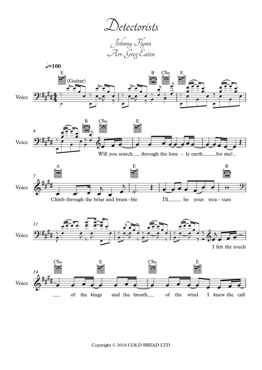 Detectorists (arr. Greg Eaton)
