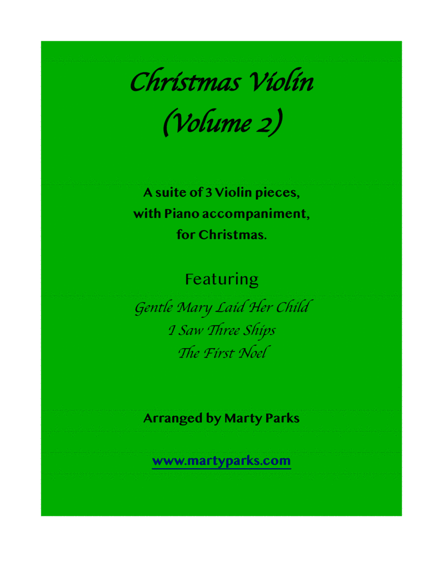 Christmas Violin (Volume 2) (arr. Marty Parks)