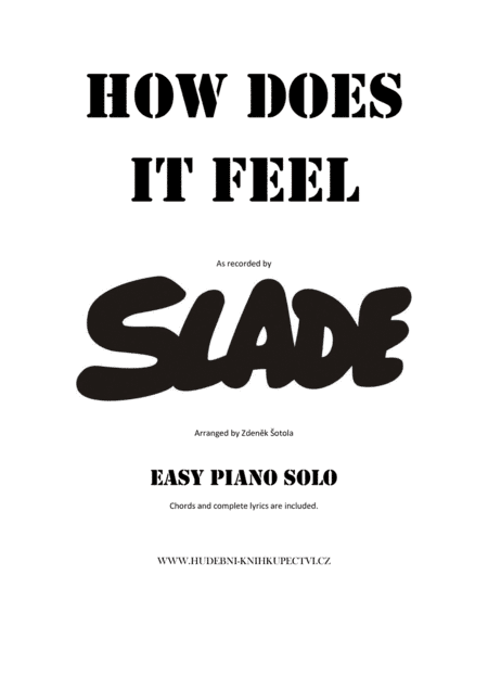 How Does It Feel (arr. Zdeněk Šotola)