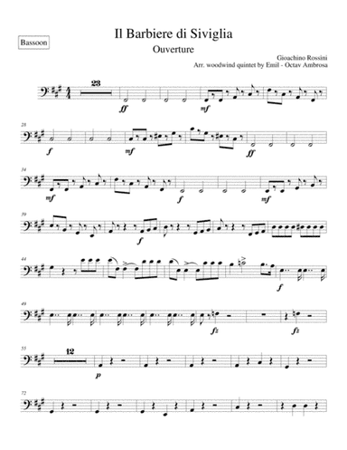 Il Barbiere di Siviglia ( Ouverture ) (arr. Emil - Octav Ambrosă)