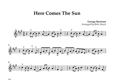 Here Comes The Sun (arr. Beth Alcock)