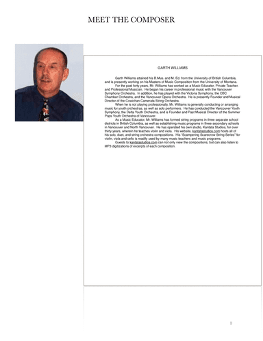 A CHRISTMAS WREATH FOR VIOLA AND PIANO