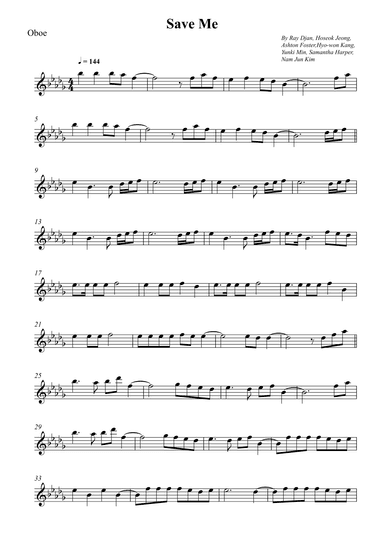 Save Me (arr. Wesley S. SIlva)