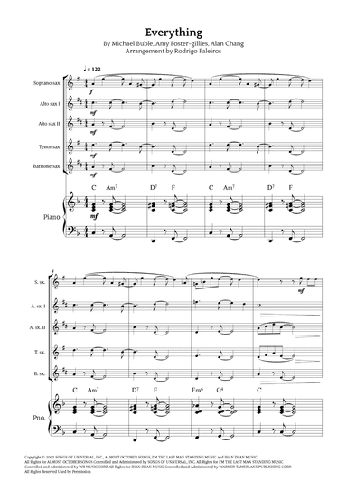 Everything (arr. Rodrigo Faleiros)