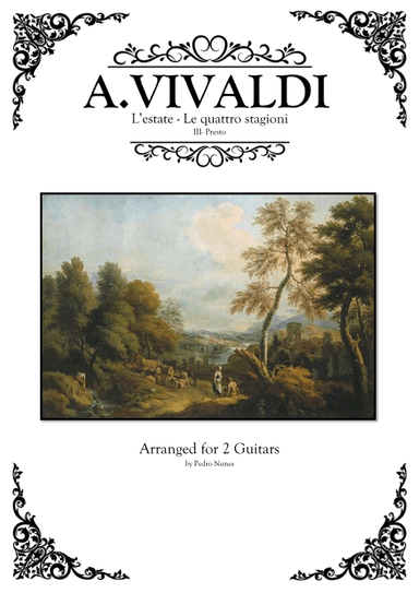 III- Presto, Summer from "The Four Seasons" (Arr. 2 Guitars) (arr. Pedro Nunes)