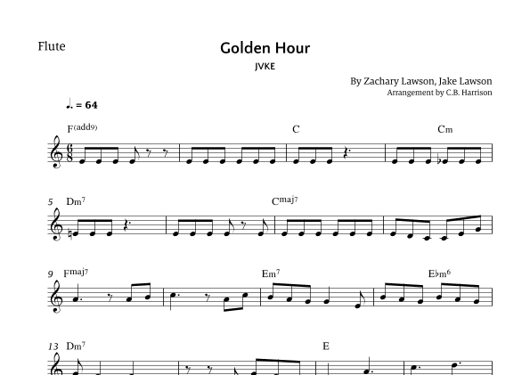 Golden Hour (arr. C. B. Harrison)