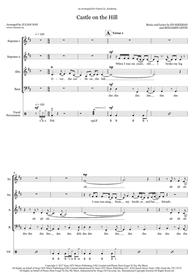 Castle On The Hill (arr. Julian Hay)