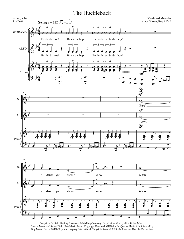 The Hucklebuck (arr. Jim Duff)
