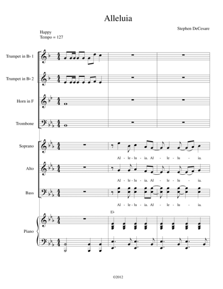 Alleluia (from "Mass of the Children")