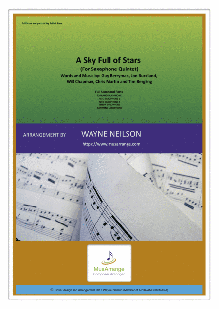A Sky Full Of Stars (arr. Wayne Neilson (APRA/AMCOS/MAGA))