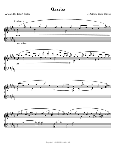 Gazebo (arr. Todd J. Scallan)