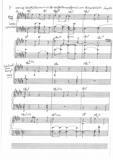 Piano song D2 (Travel Free My Friend)