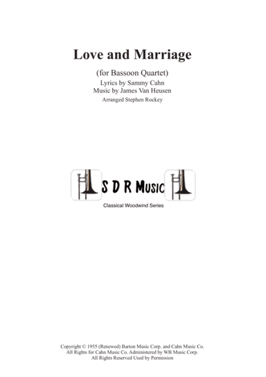 Love And Marriage (arr. Stephen Rockey)