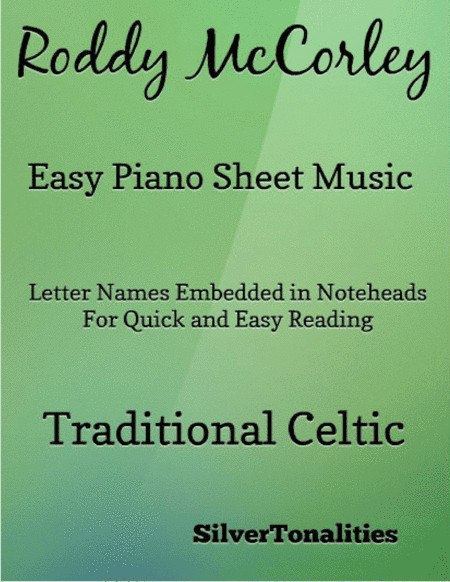 Roddy McCorley Easy Piano Sheet Music (arr. SilverTonalities)
