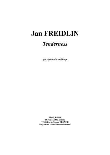 Jan Freidlin: Tenderness for violoncello and harp