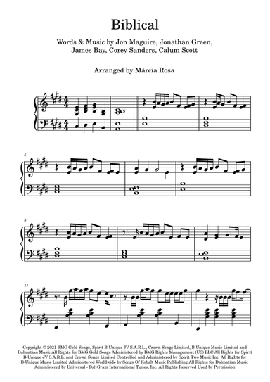 Biblical (arr. Márcia Rosa)