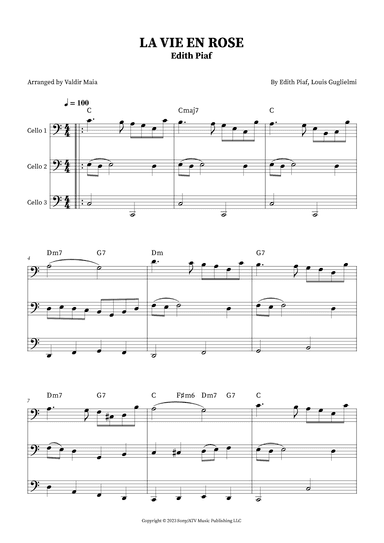 La Vie En Rose (arr. Valdir Maia)