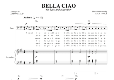 Bella Ciao (arr. Art.o Artaud)