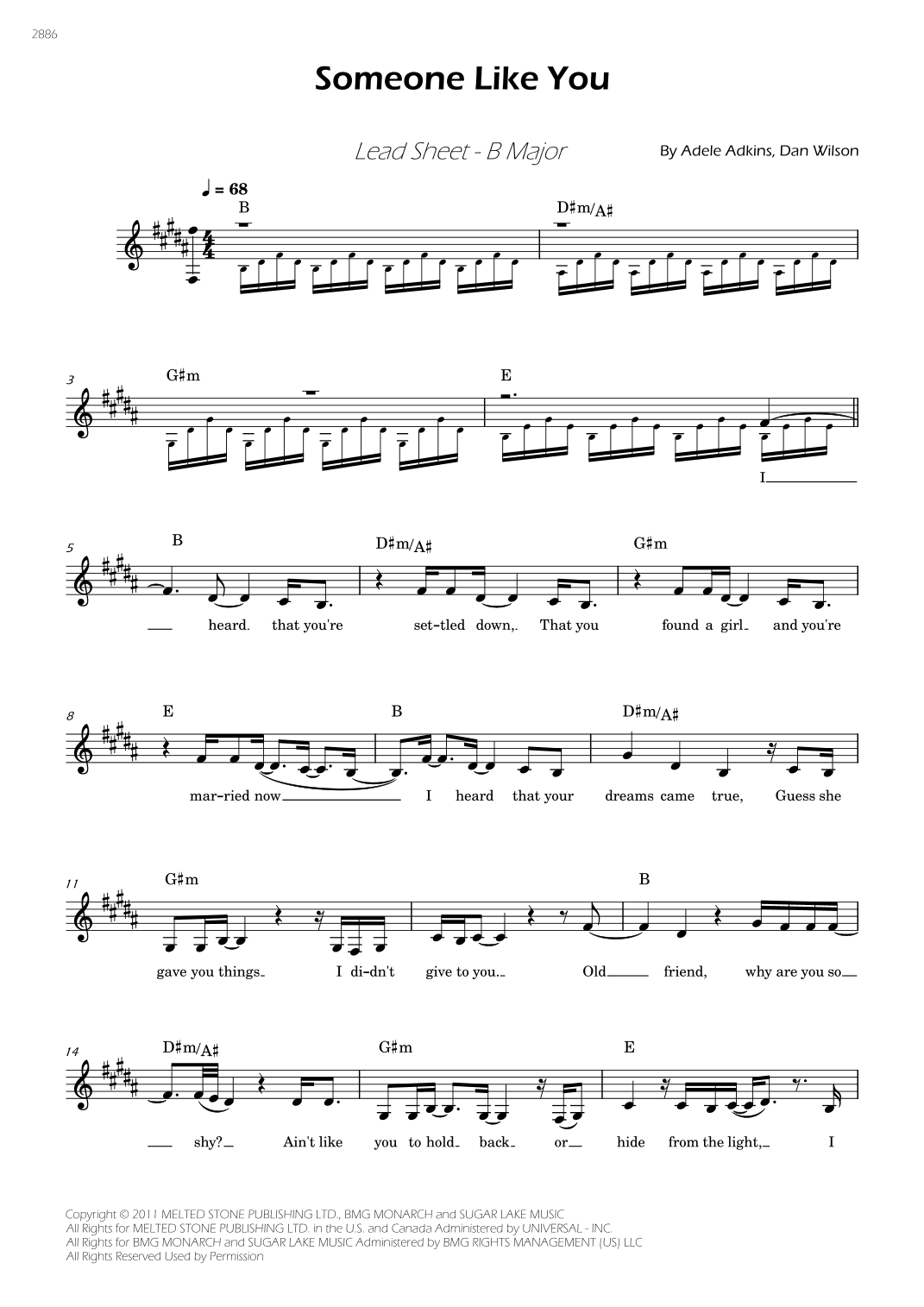 Someone Like You (arr. César Madeira)