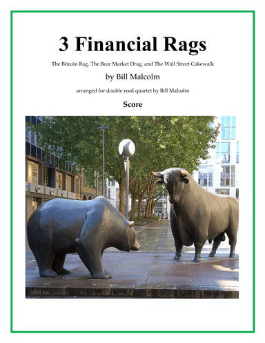3 Financial Rags for double reed quartet