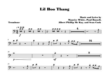 Lil Boo Thang (arr. David Lartey)
