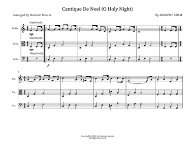 O Holy Night (Cantique De Noel) (arr. Dominic Meccia)