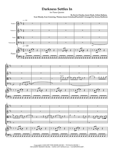 Darkness Settles In (arr. Serena Redferne)