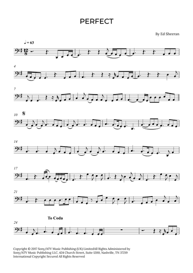Perfect (arr. Alex Nunes Rodrigues)