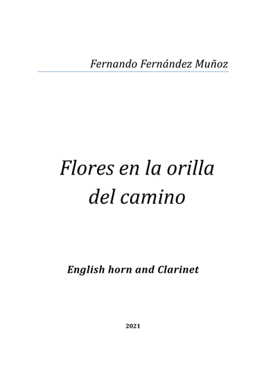 Flores en la orilla del camino