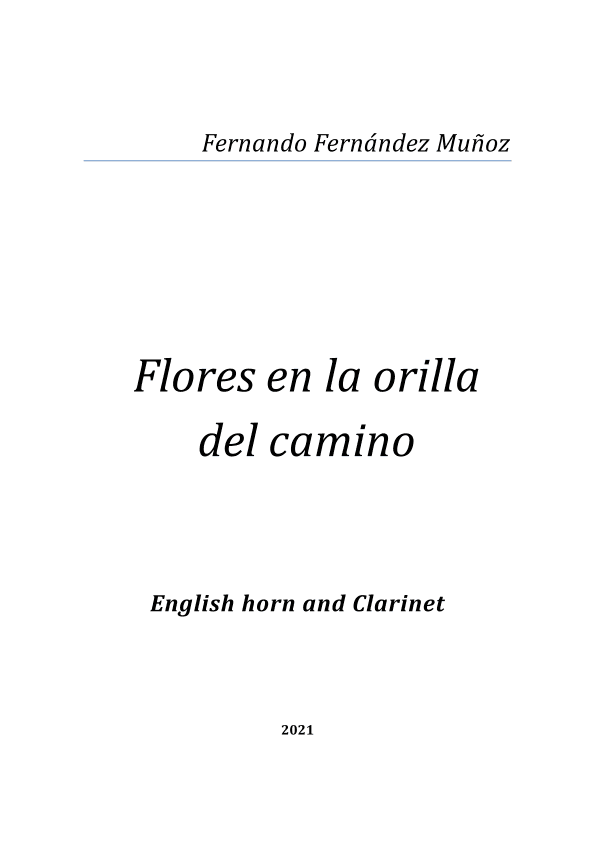 Flores en la orilla del camino