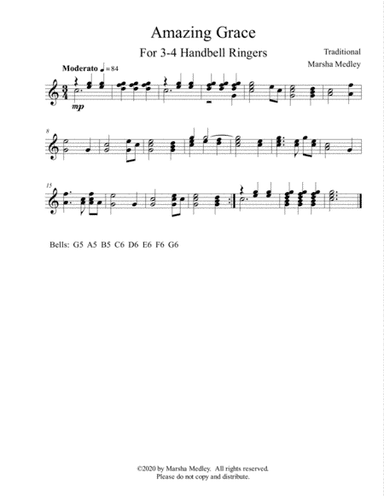 Amazing Grace and The Gift of Love (arr. Marsha Medley)