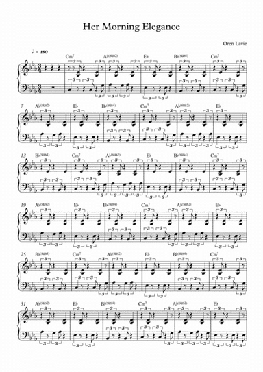 Her Morning Elegance (arr. Mercy, P)