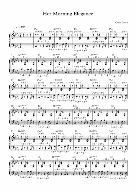 Her Morning Elegance (arr. Mercy, P)