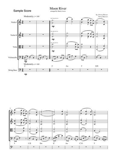 Moon River (arr. Sherry Lewis)