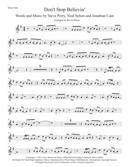 Don't Stop Believin' (arr. Kevin Busse)