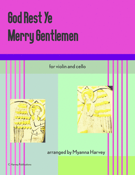 God Rest Ye Merry Gentlemen for Advanced String Duo (arr. Cassia Harvey)