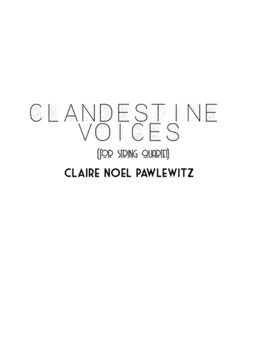 Clandestine Voices