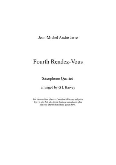 Fourth Rendez Vous (arr. G L Harvey)