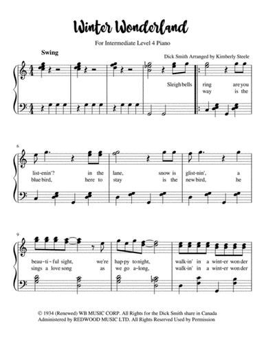 Winter Wonderland (arr. Kimberly Steele)
