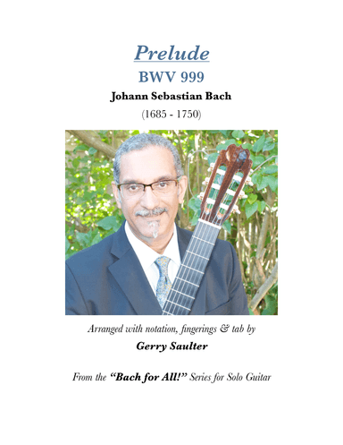 Prelude, BWV 999 (arr. Gerry Saulter)