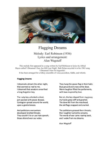 Flagging Dreams (arr. Alan Wagstaff)