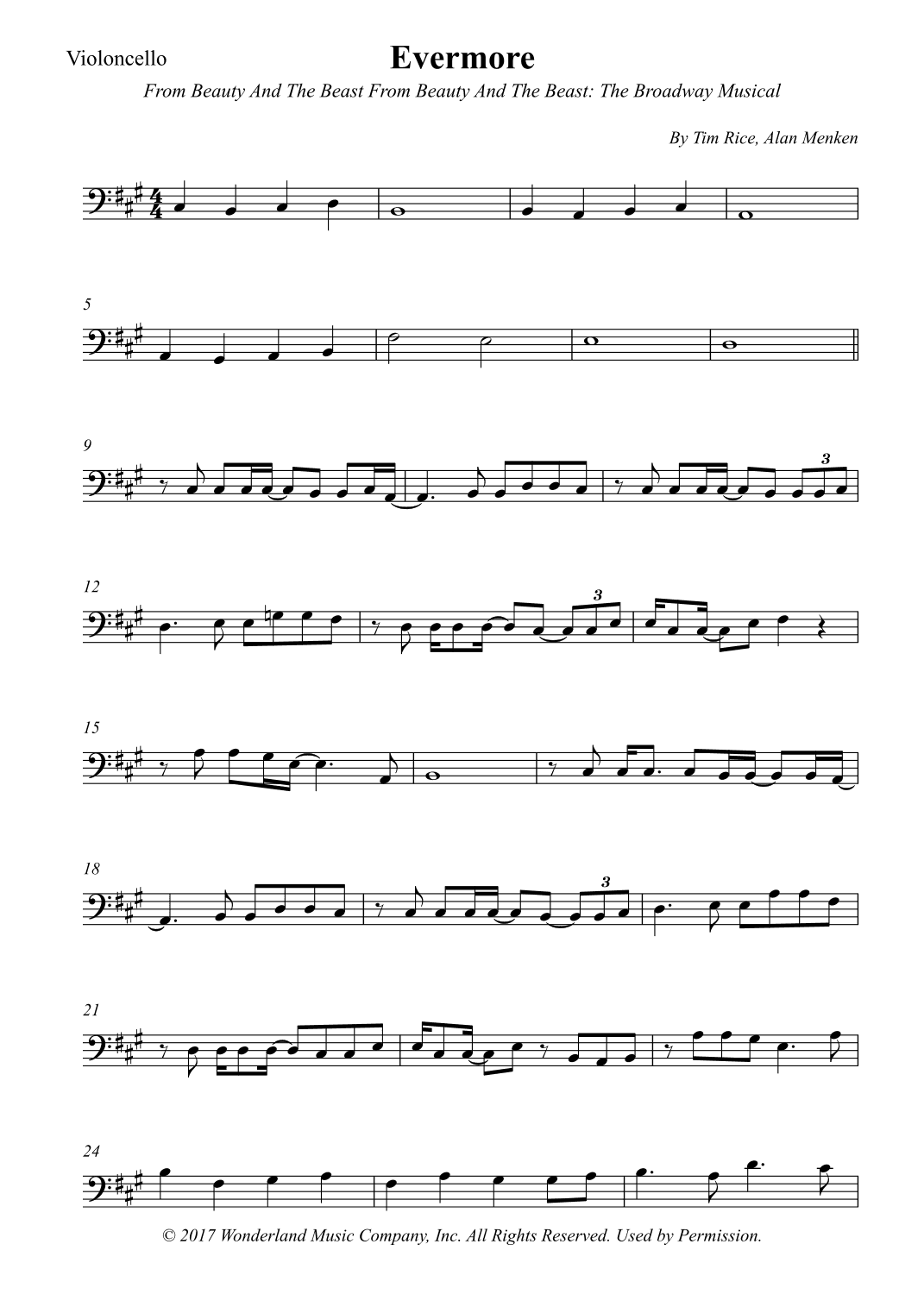 Evermore (arr. Wesley S. SIlva)