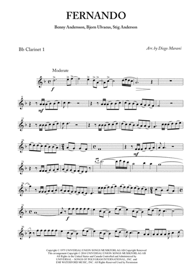 Fernando (arr. Diego Marani)