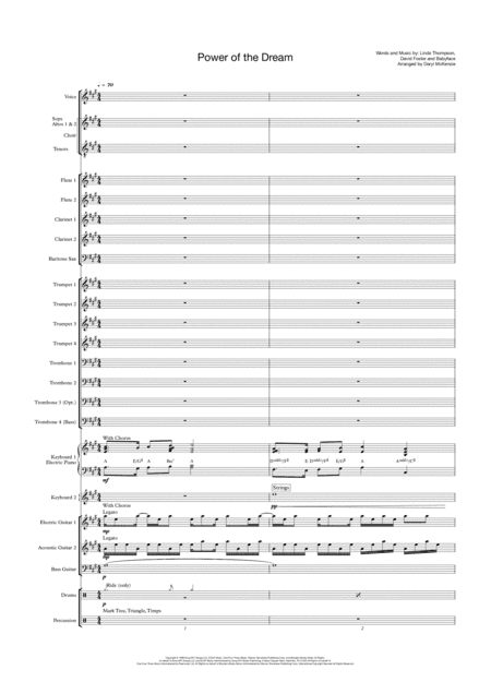 The Power Of The Dream (arr. Daryl McKenzie)