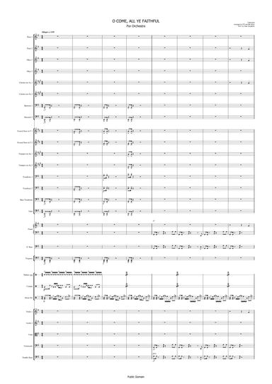 O COME, ALL YE FAITHFUL (arr. Isaac Gonçalves)