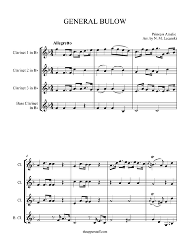General Bulow (arr. Nick Lacanski)