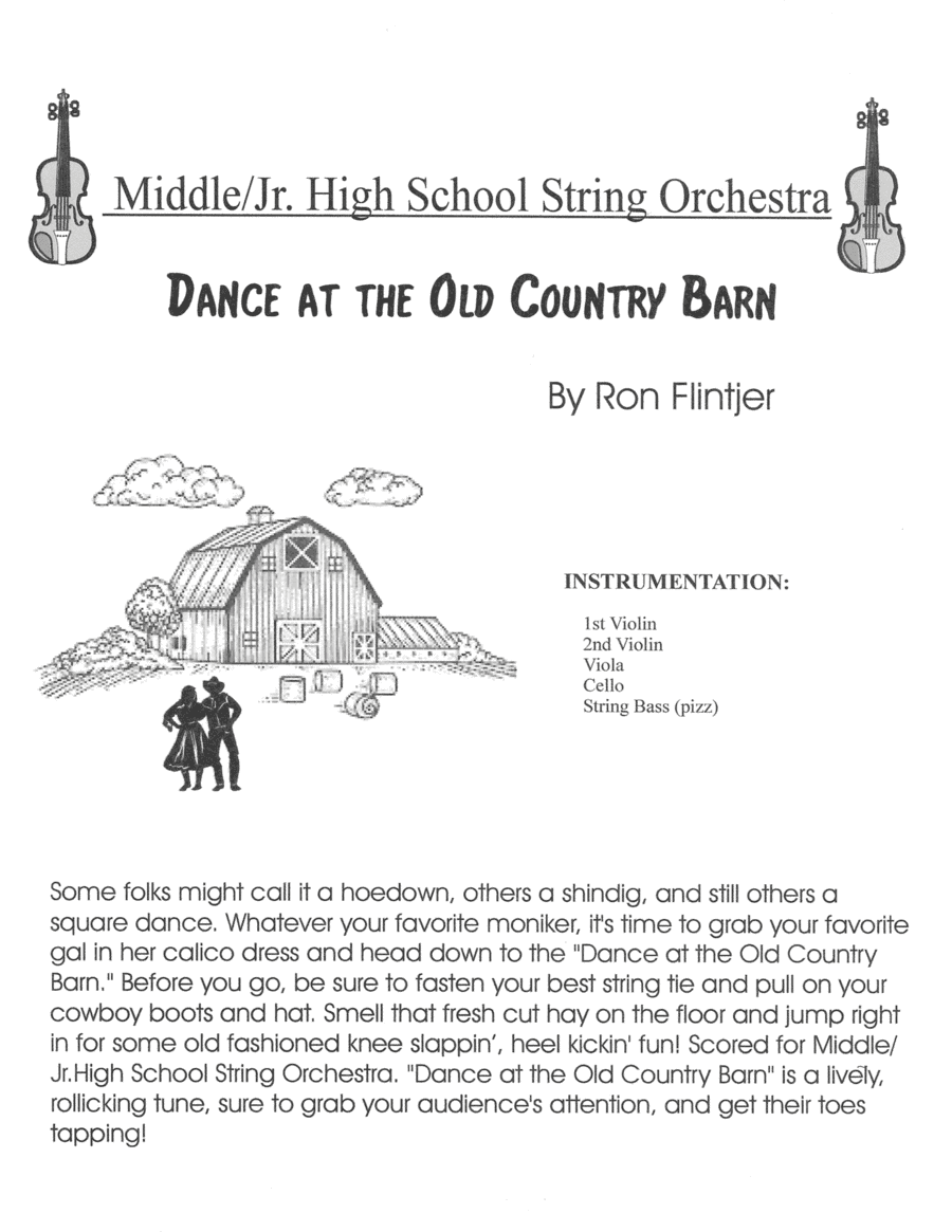 DANCE AT THE OLD COUNTRY BARN