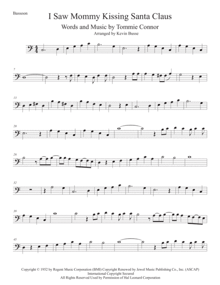 I Saw Mommy Kissing Santa Claus (arr. Kevin Busse)