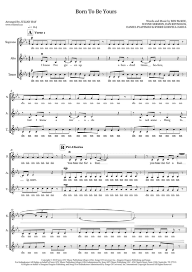 Born To Be Yours (arr. Julian Hay)